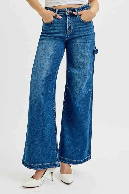 Full Size High Rise Wide Leg Patch Detailed Jeans Plus Size dd8649c3169148f6b92d68a5ba809e46-Max-Origin