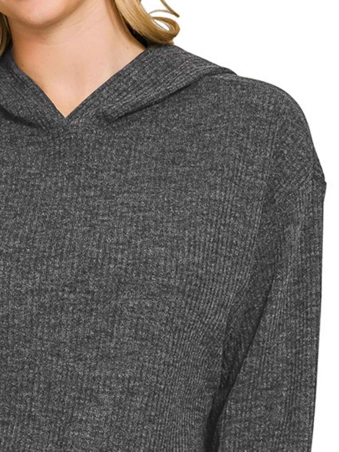 Zenana Ribbed Long Sleeve Hoodie dd91af16-7fe8-41d5-8f96-915e25d50b82-Max-Origin