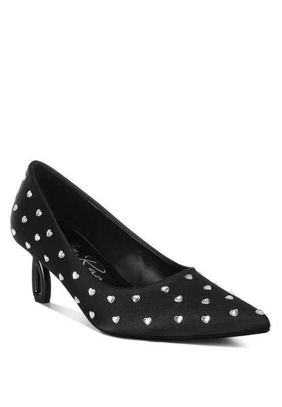 Madhara Heart-Shaped Rhinestones Pumps Black ddb38ce9-fc91-4e69-b240-533894cfef10_57c93b6b-00c0-4c20-8d18-736e0bc2c389