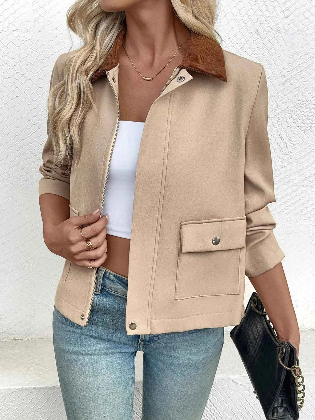 Zip Up Long Sleeve Jacket ddef9cf1d957412fab5c41ea1034bf23-Max-Origin