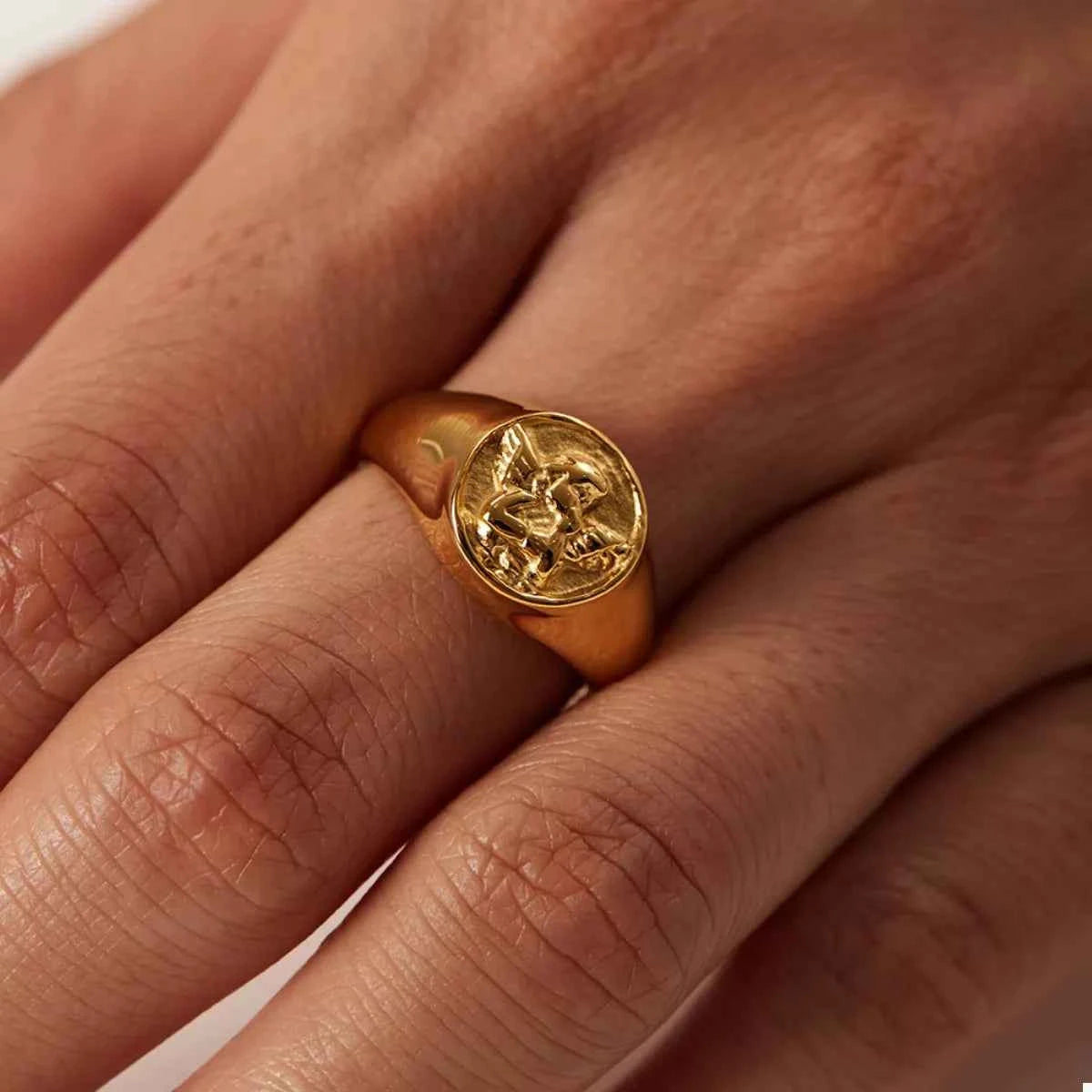 18K Gold-Plated Cupid Ring de22ca9b-65ea-4b43-9564-17efa8a720bf-Max-Origin