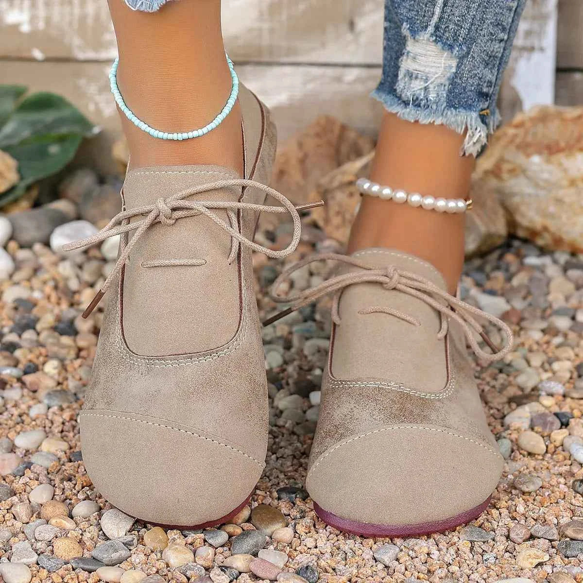 Casual Lace-Up Loafers de64a3e2282545a48746a6ae27e92a31-Max-Origin