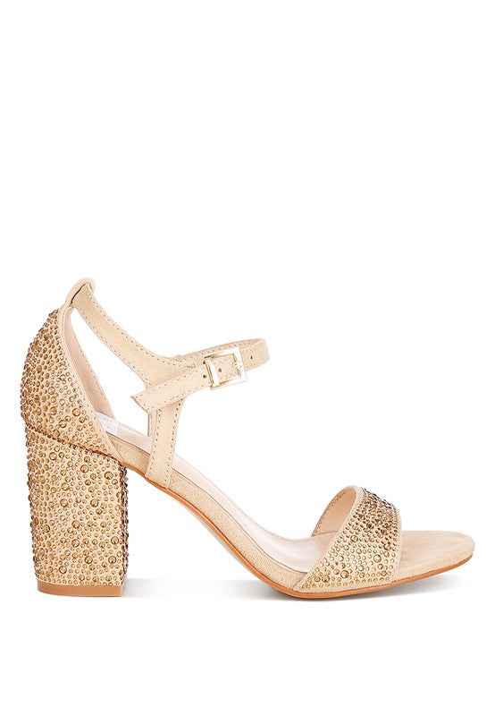 Navoli Rhinestones Embellished Sandals de696d5f-6bb6-4b34-be9d-7ce38ca033dc