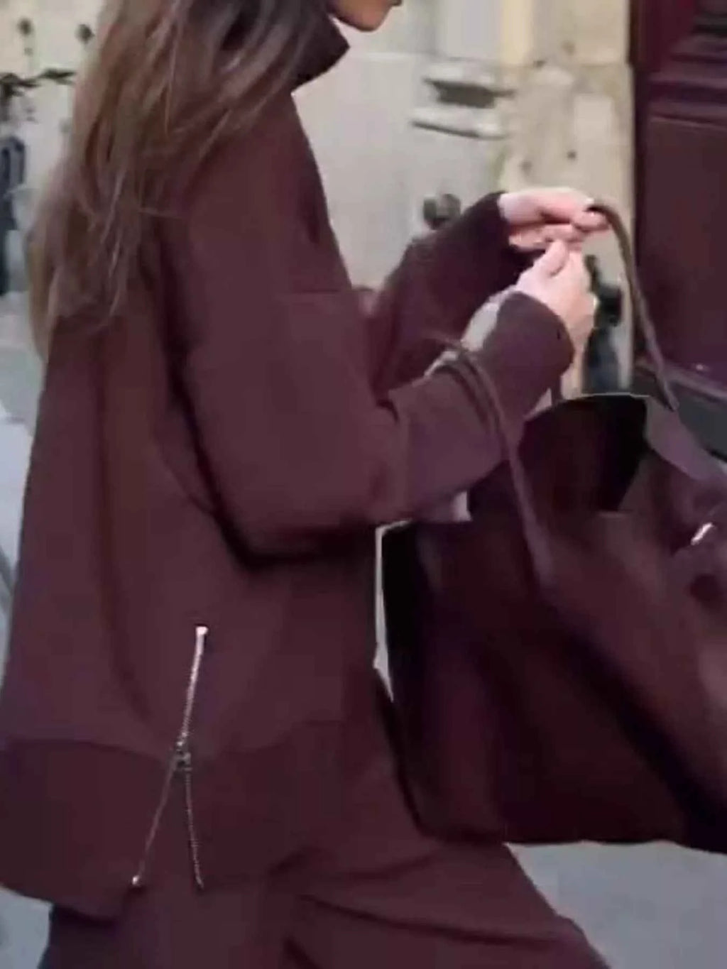 Turtleneck Side Zipper Sweatshirt and Pants Set de75153fd5bf4f55a14b3fde7de74c60-Max-Origin