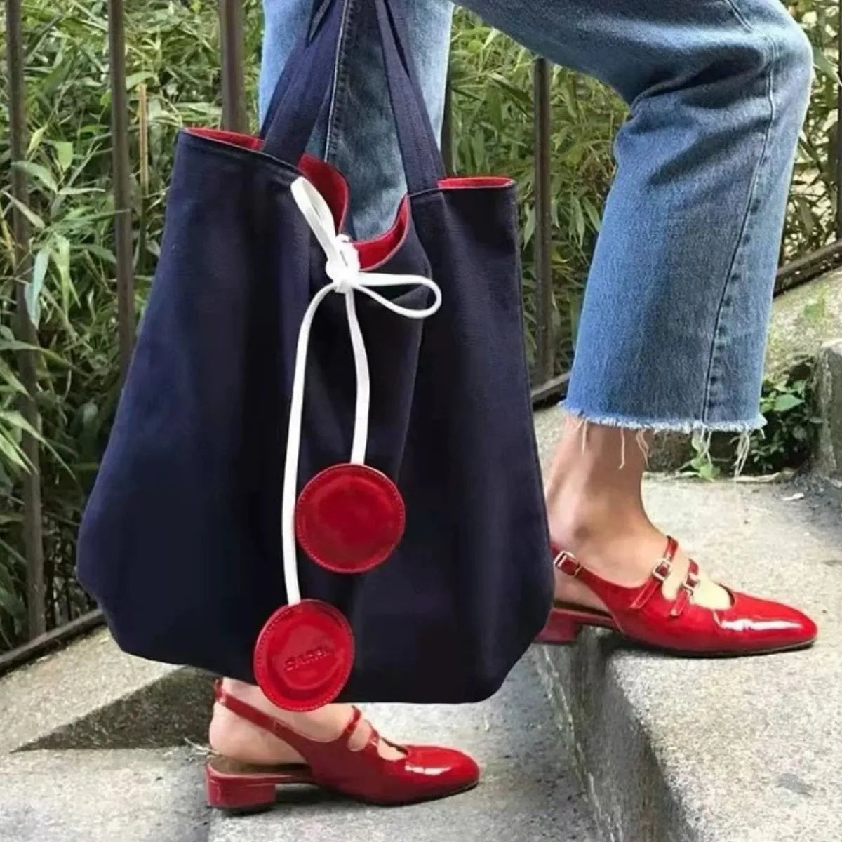 Round Toe Block Heels Loafers Red de8f8c17-97d0-4e4f-9298-3806404fa80c-Max-Origin