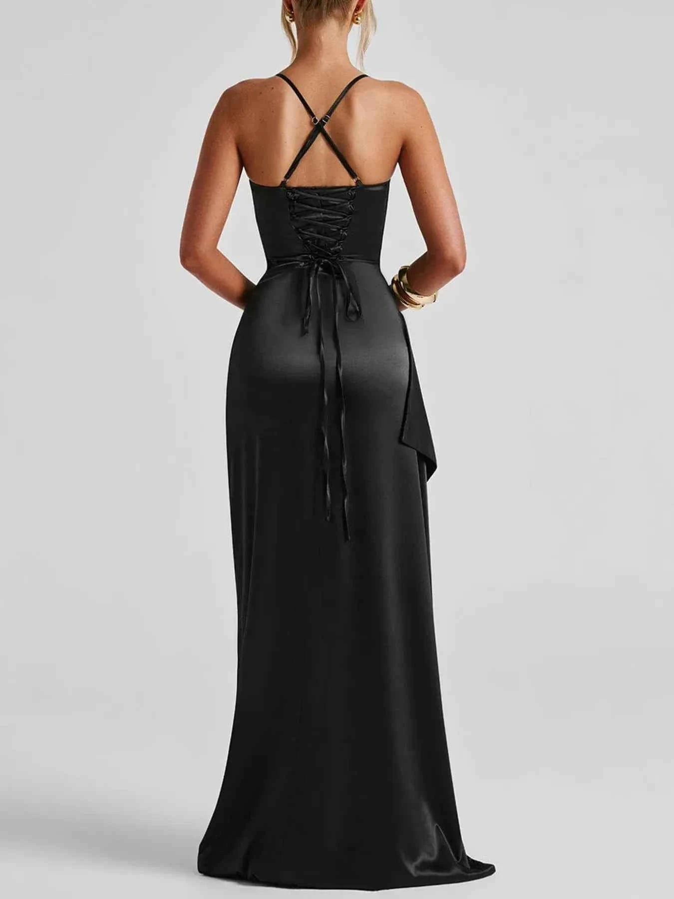 Slit Crisscross Back Maxi Cami Dress de9cae43-9935-494b-8b22-9596c38408f2-Max-Origin