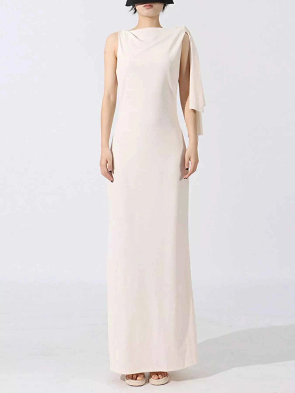 Tie Shoulder Sleeveless Maxi Dress dea365bc-49ab-4189-a670-01a128f28093-Max-Origin