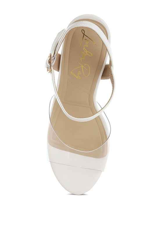 Perta Clear Strap Block Heel Sandals dead7df0-31e2-48f9-b3c8-eb8c53a3441a