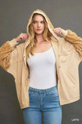 Umgee Sequined French Terry Jacket LATTE deadab4f-c0c0-49b5-b849-e33e56dcb8cd-Max-Origin