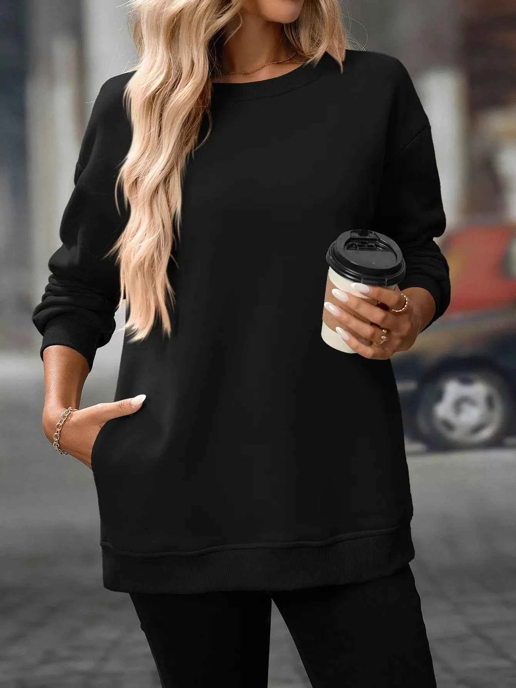Casual Solid Color Long Sleeve Sweatshirt ded1bf50-f0ce-44fb-be53-0fa915075377-Max-Origin