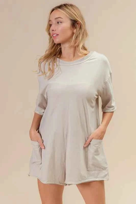 BiBi Short Sleeve Back Open Washed Romper dedb08d1-15ae-4f5c-a3c7-0a9aad18de90-Max-Origin