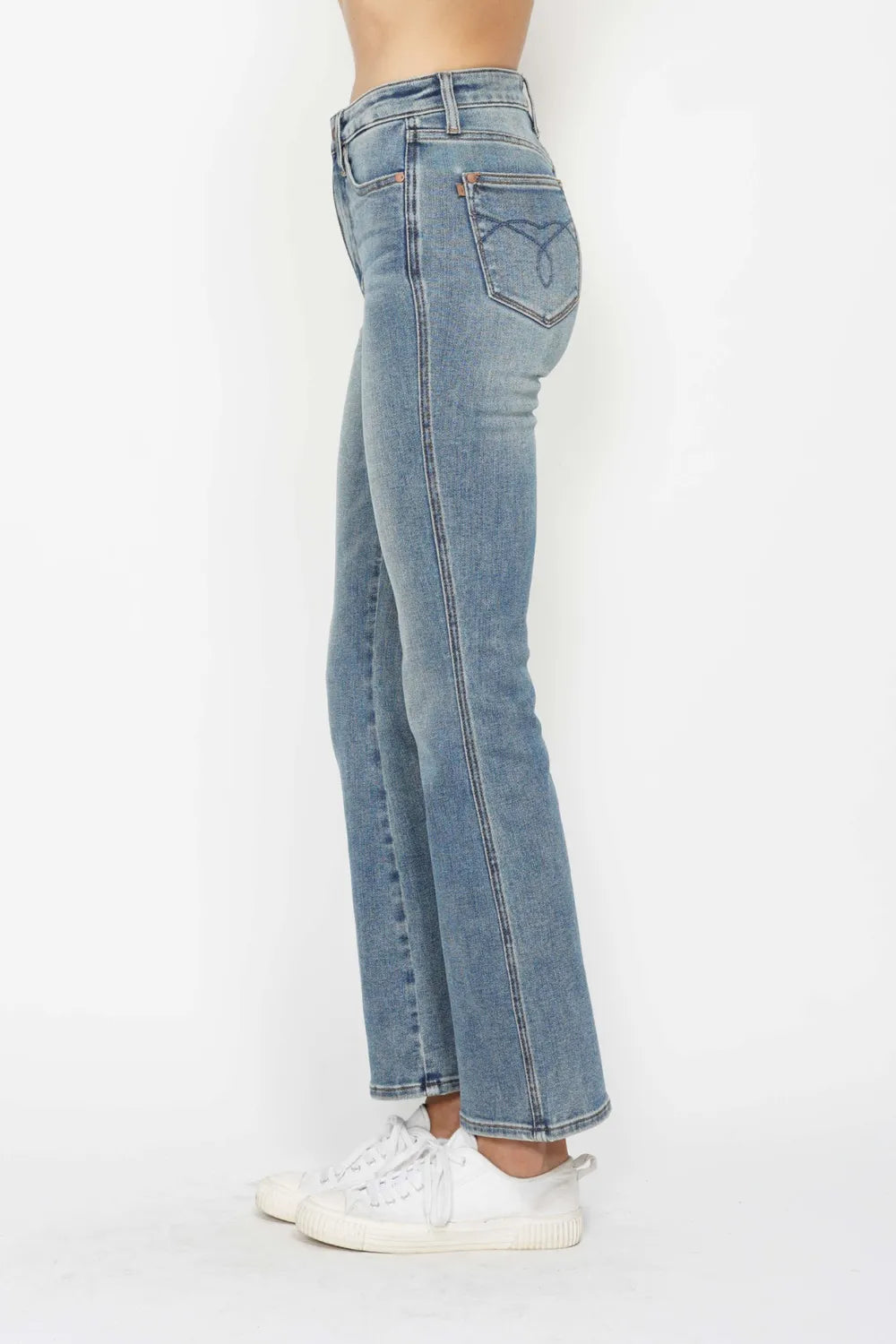 Judy Blue Full Size Tummy Control Back Embroidered Pocketed Bootcut Jeans Plus Size dee778d8-4cc7-4a84-be2b-ef6652be5fa0-Max