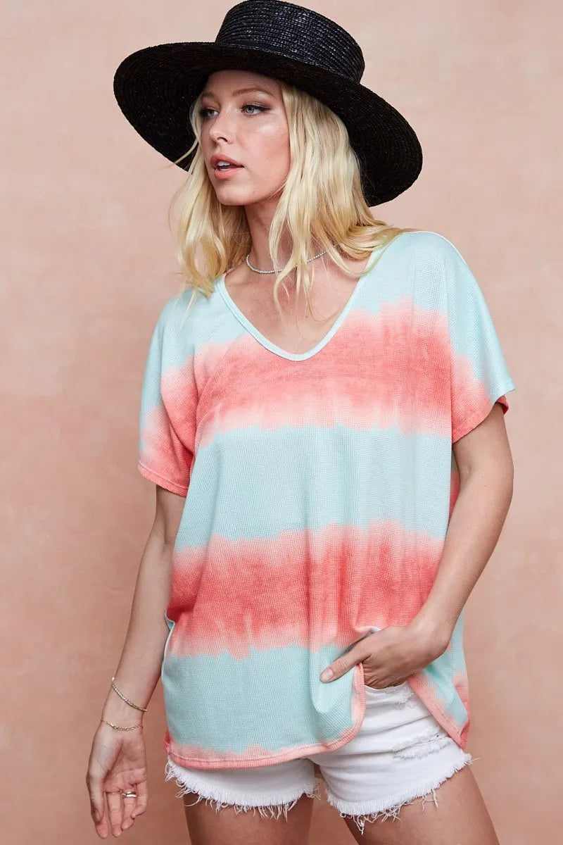 BiBi Tiedye Printed Hacci Knit Top dfa298bcb5804d7aa554bfa34cfb2191-Max-Origin