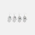 2 Piece Alloy Acrylic Ghost Dangle Earrings White One Size dfdcd90d-7349-4ac7-9f58-49db736be38c-Max