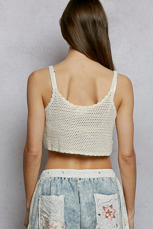 U-Neck Cropped Crochet Cami with Floral Embroidery Detail dff7f99b-9d20-4bbd-9e47-248bcf5fc4ef-Max