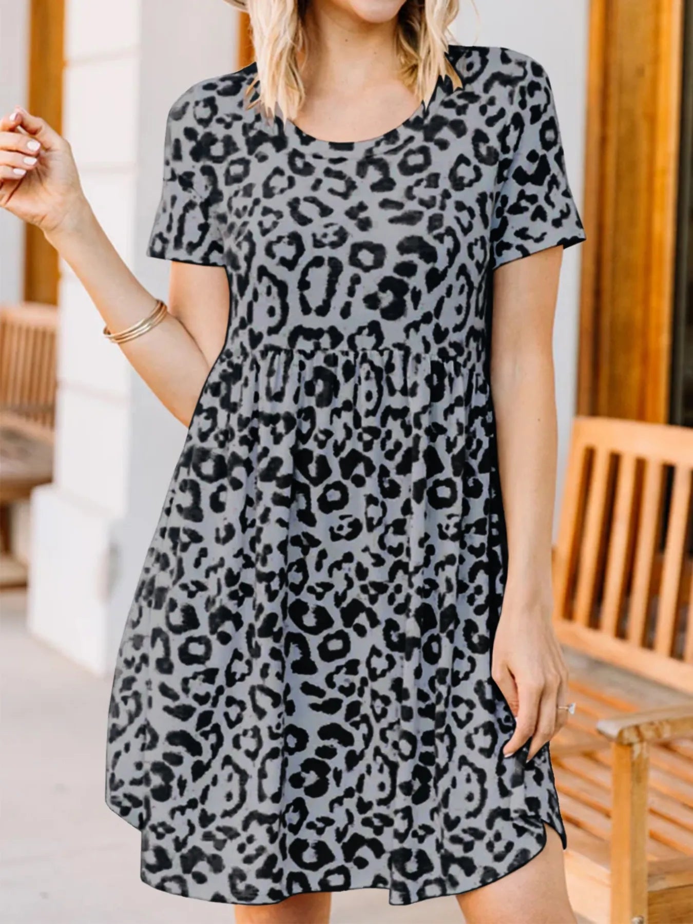 Leopard Print Short Sleeve Casual Dress e0066b35-1c0a-4f24-960e-9a18ba35d8aa-Max-Origin