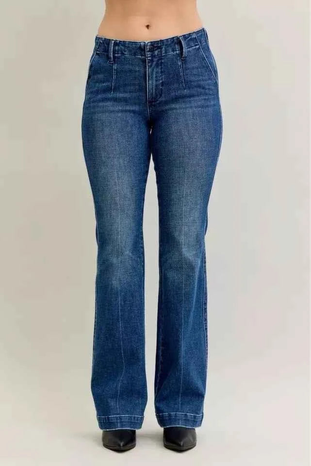 Judy Blue Full Size Mid Rise Bootcut Jeans with Welt Pockets Plus Size e00d4d8e3e2f4ac0835d53627132cea6-Max-Origin