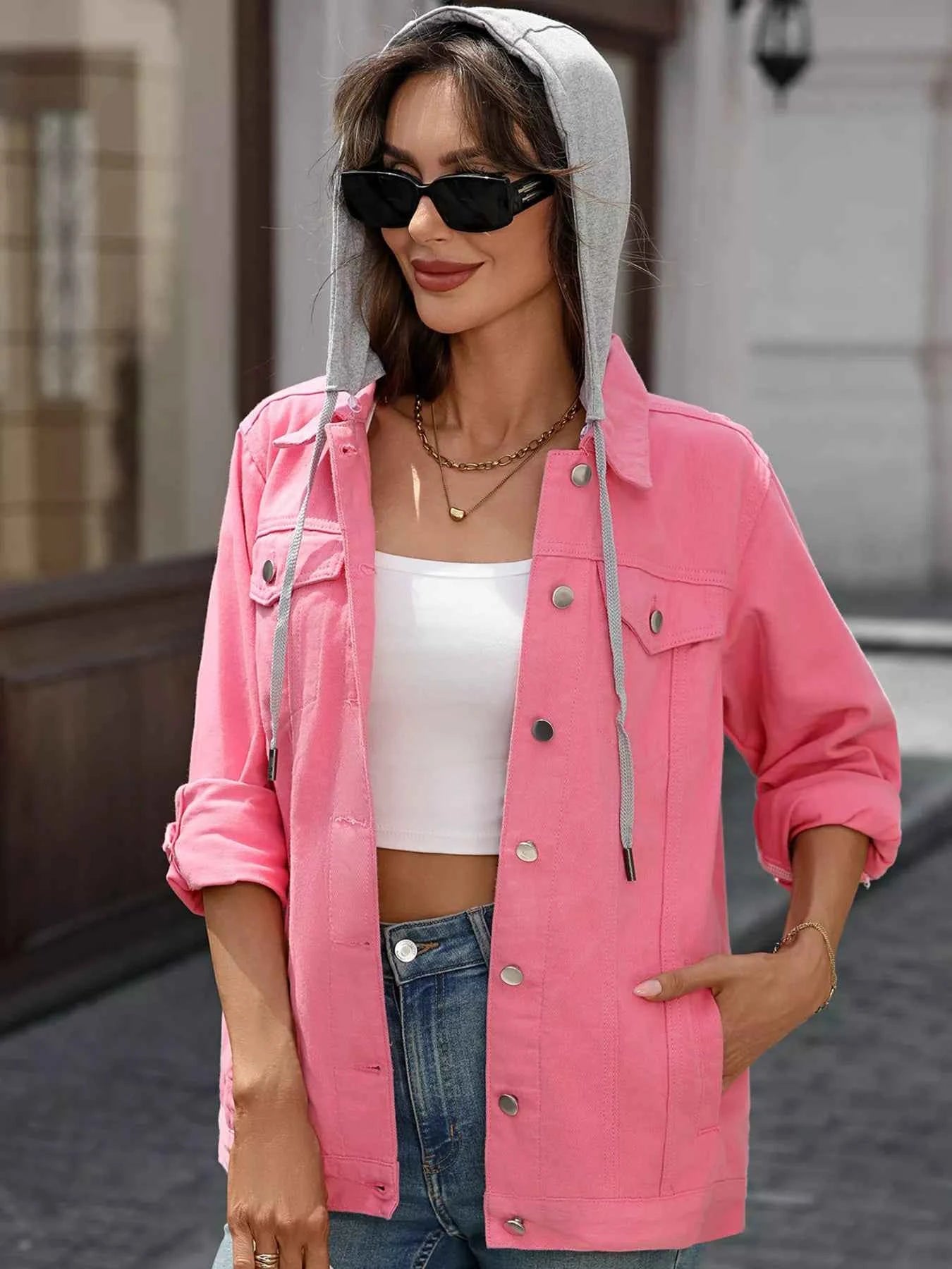 Button Up Long Sleeve Denim Jacket e021ddb0d4e142bb94d1065ce2ce14cc-Max-Origin