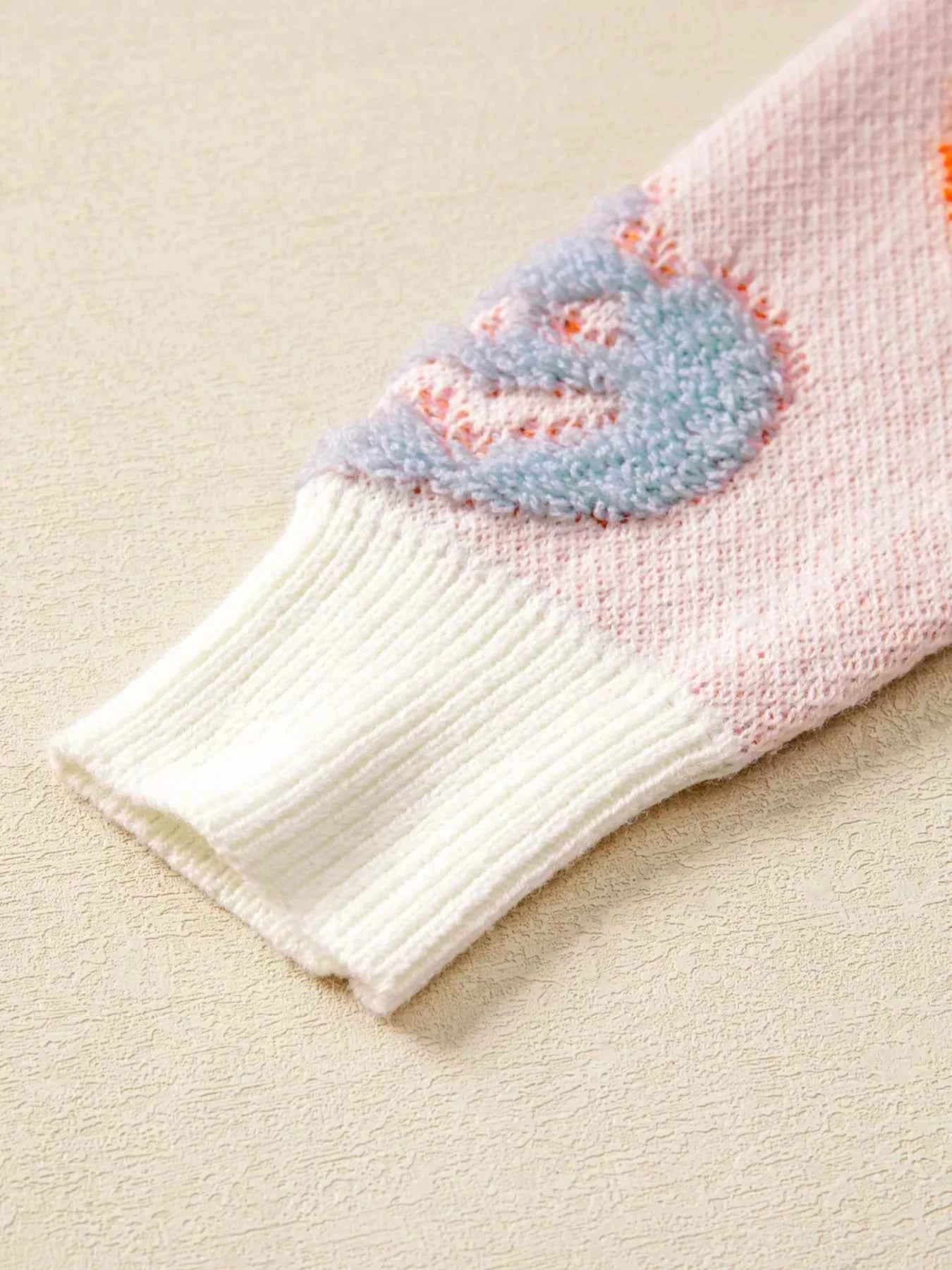 Halloween Cute Pumpkin Pattern Sweater e03e1b3818b94dcb898fe758f9fad061-Max-Origin