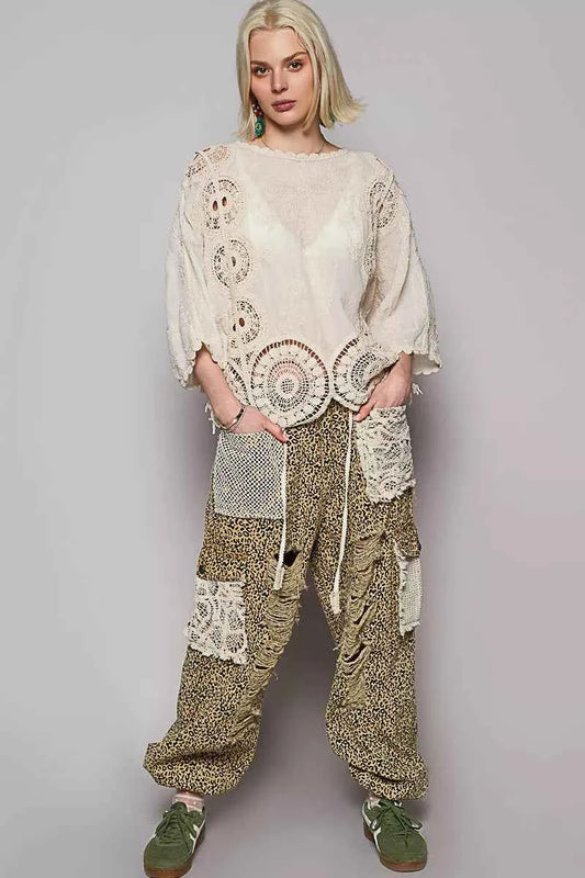 Round Neck Crochet Top with Floral Embroidery Detail e059ffb2-1d81-45a0-a254-2d6c5c03ee59-Max-Origin