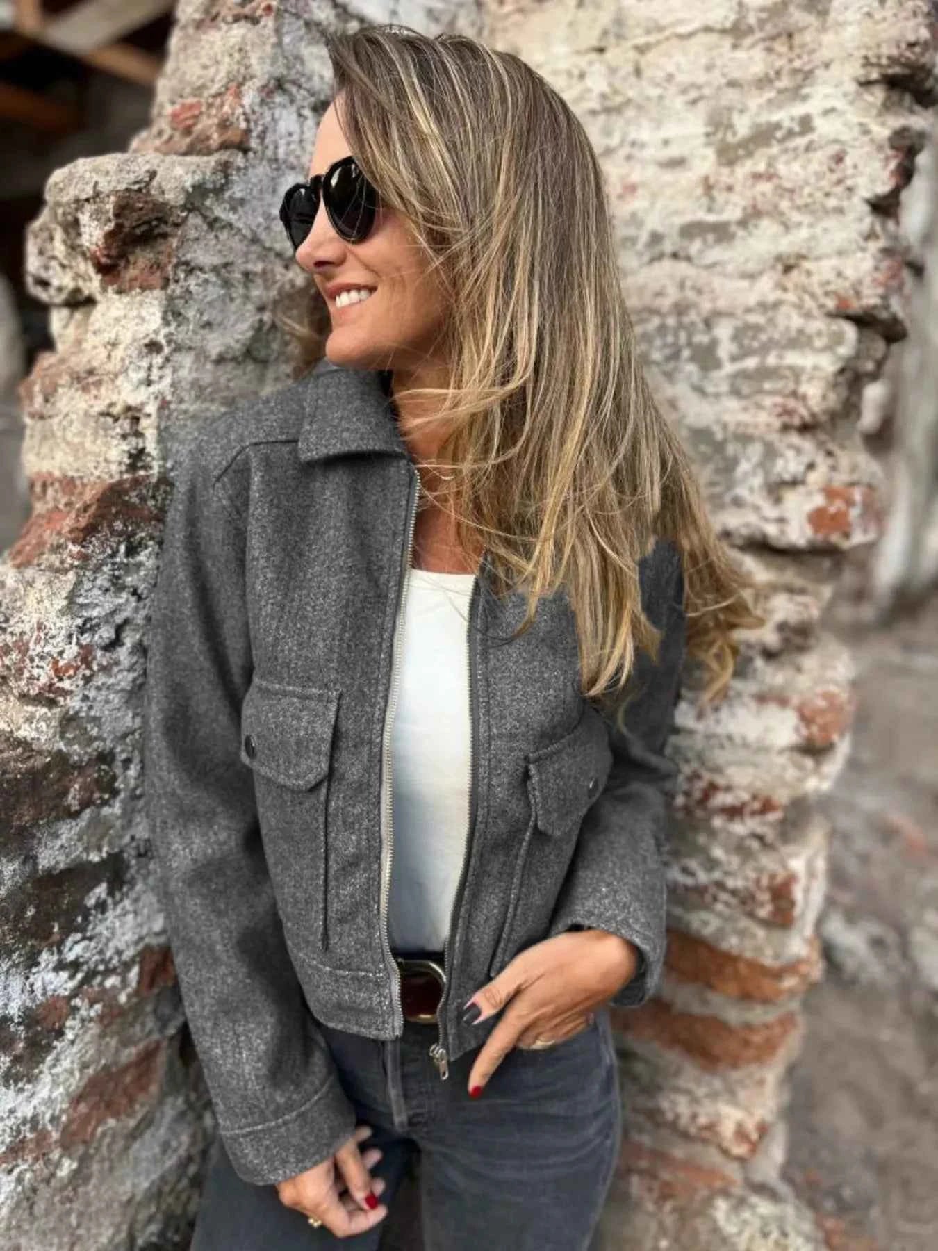 Zip Up Long Sleeve Jacket e062fa5c6d3f4fc29fb65473528b18d3-Max-Origin
