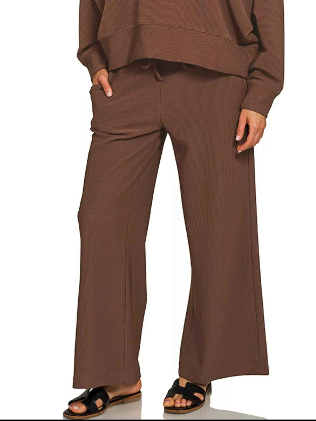 Zenana Ribbed Round Neck Pullover and Drawstring Pants Set e0663227-52fa-406f-8548-382d11cb2376-Max-Origin