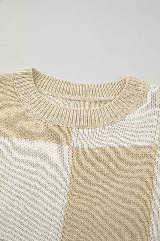 Vivifira Print Drop Shoulder Sweater e074a8f3-1562-4348-9c97-26e70229a9b5
