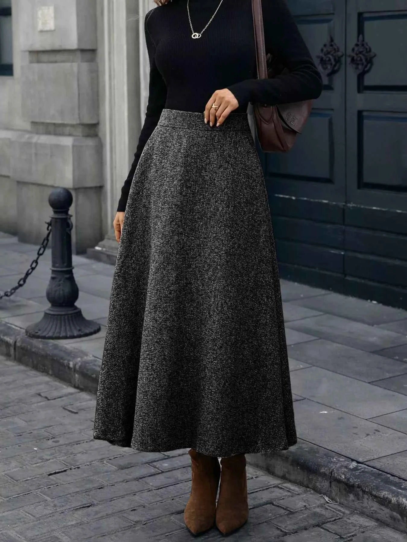 A-Line Midi Skirt e076982f-20e1-4824-9f6a-cf514062244c-Max-Origin