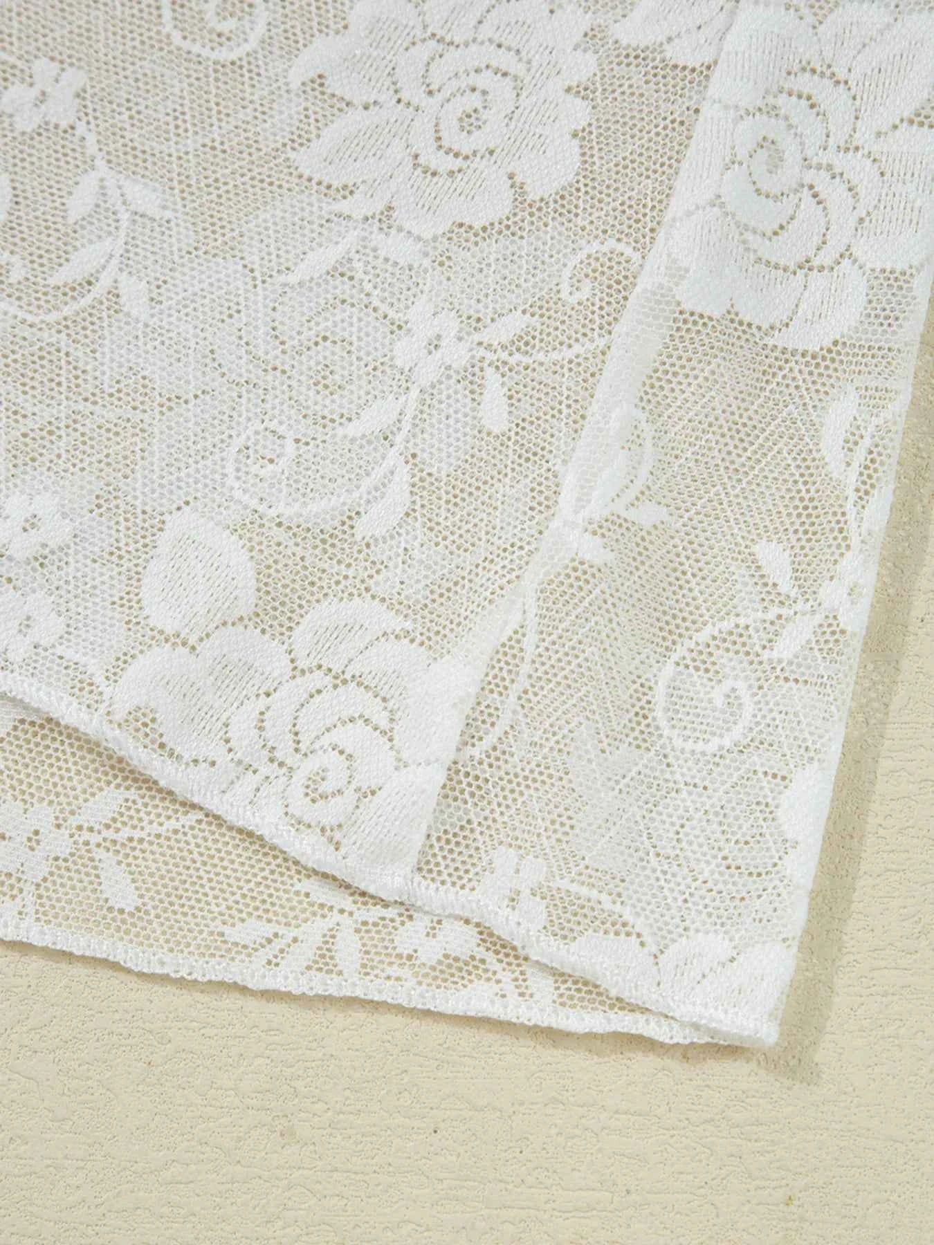 Sheer Floral Lace Mesh Mock Neck Long Sleeve Top e085c43b354b4dd5a1f51e0e927cdcf5-Max-Origin
