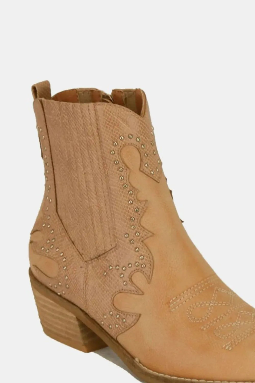 Beast Fashion Studded Detail Point Toe Boots e0b78d53-0d46-43b8-859e-e048a0f1dcc9-Max