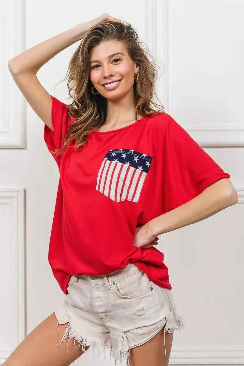 BiBi French Terry With Front Pocket Dolman Sleeves Top e0bb10cf6f254af09b6228c4dd4a5834-Max-Origin