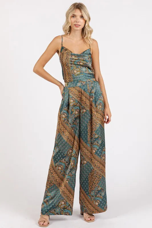 Mittoshop Paisley Patchwork Print Satin Cowl Neck Crop Cami e0d05e86-9171-423e-9b66-214b7a517a6e-Max