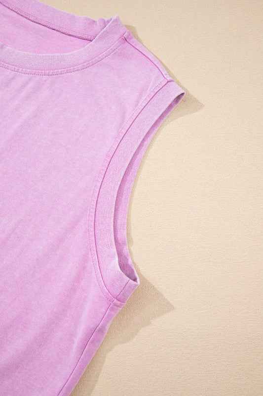 Mineral Wash Tank Top and Lined Split Skirt Set e0f6b8b1-3514-4da9-b939-00f7404ae824