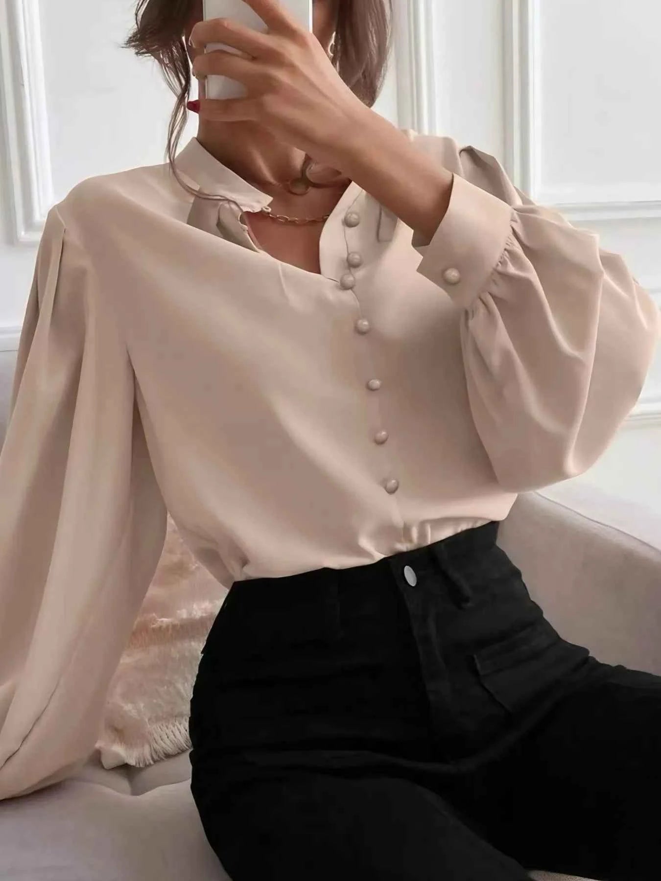 Button Up Long Sleeve Shirt Dust Storm e1072976-673a-4103-9279-55d229e670a6-Max-Origin