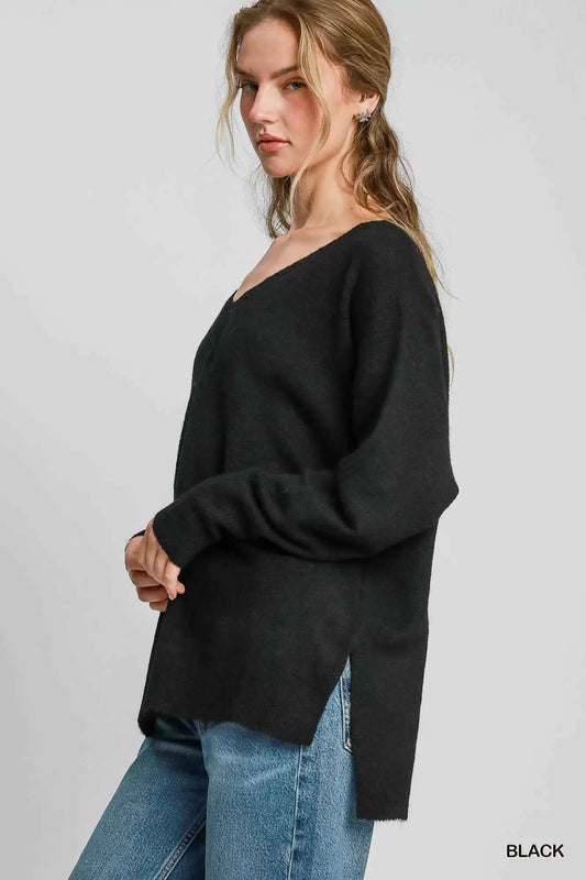 Wool Blended Pullover Sweater e1226110-fdde-478d-997a-2ddbc3c211c4-Max-Origin