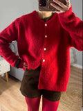 Button Up Long Sleeve Cardigan Deep Red e12f7f6c-1fb0-4cd9-a181-bf3bf422a83c-Max-Origin