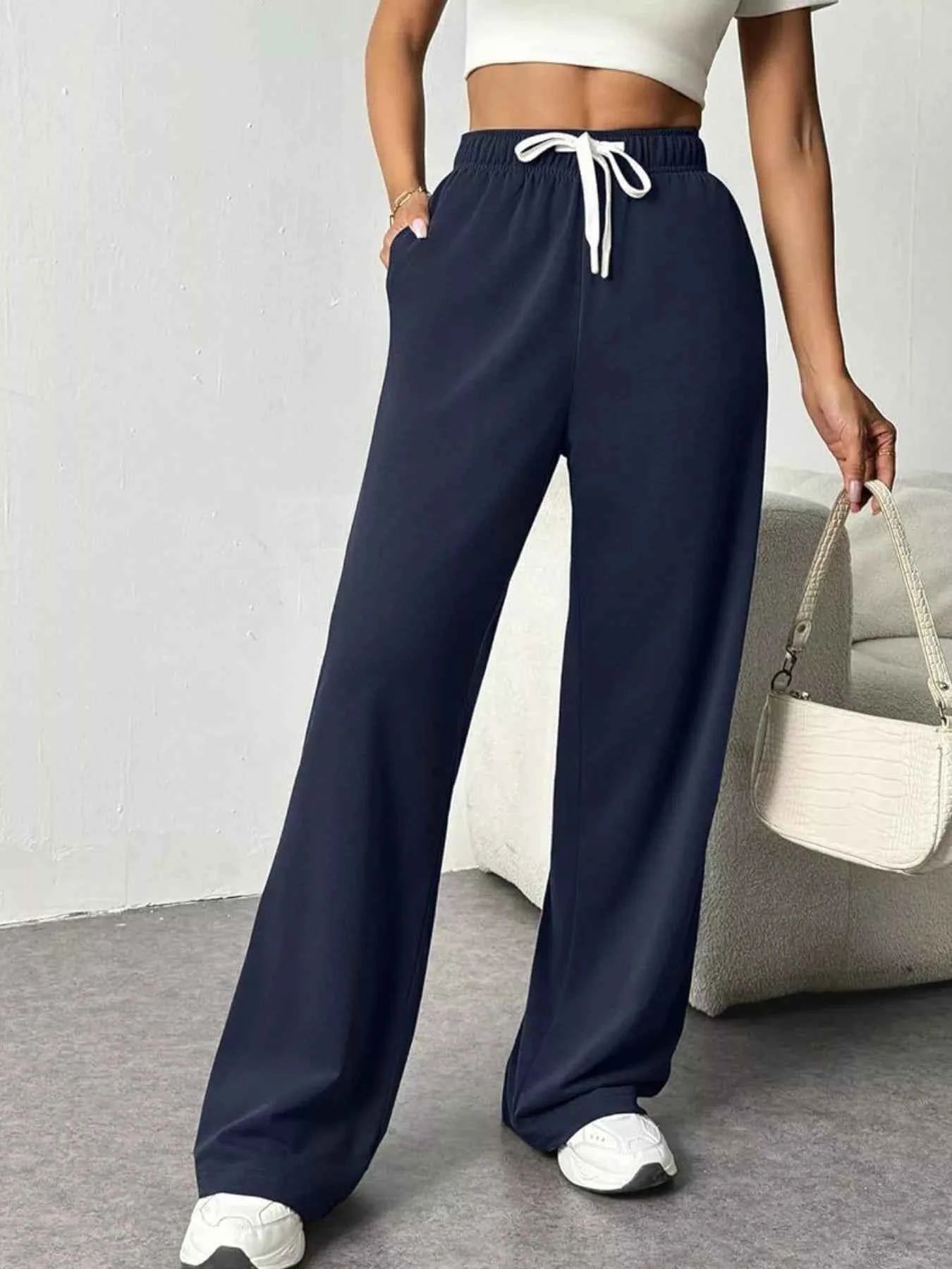 Drawstring Wide Leg Pants e15a7c64-f0ab-4db9-852b-526a2c092e88-Max-Origin
