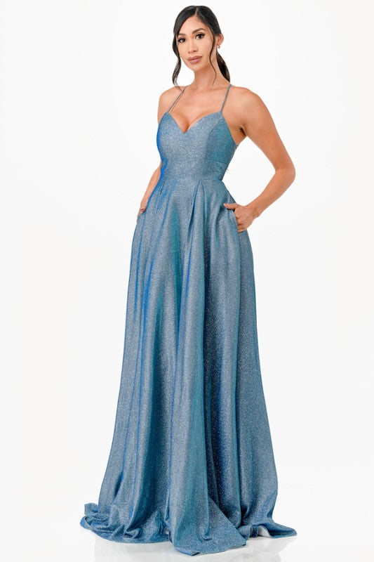 Ombre Chiffon Prom Dress – Lace-Up Back Glitter Evening Gown for Women e1669cb1-d7d1-469c-981f-818854413acd