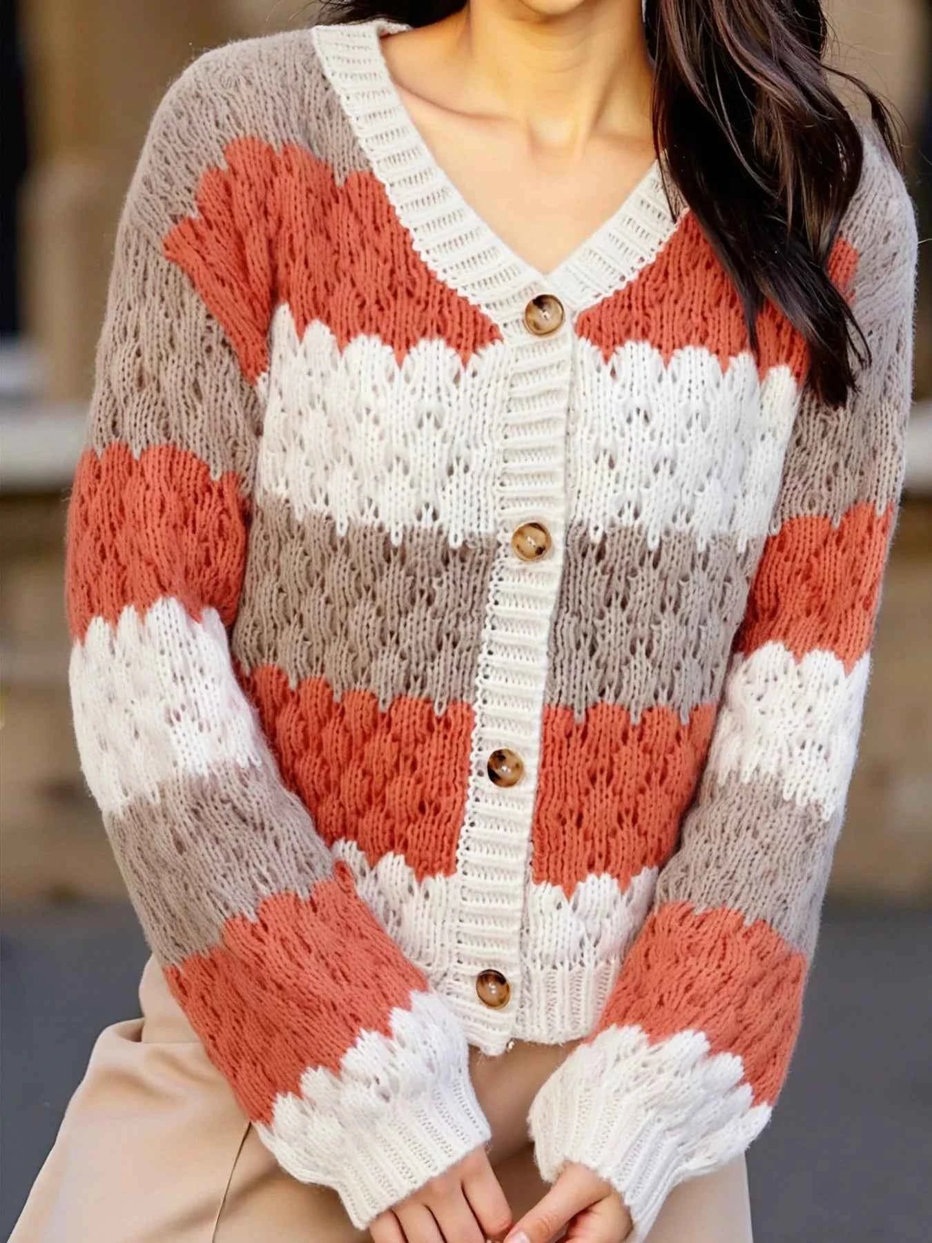 Color Block Button Up Cardigan e1704b84-2ea7-40b4-9a39-4eecd6d56224-Max-Origin