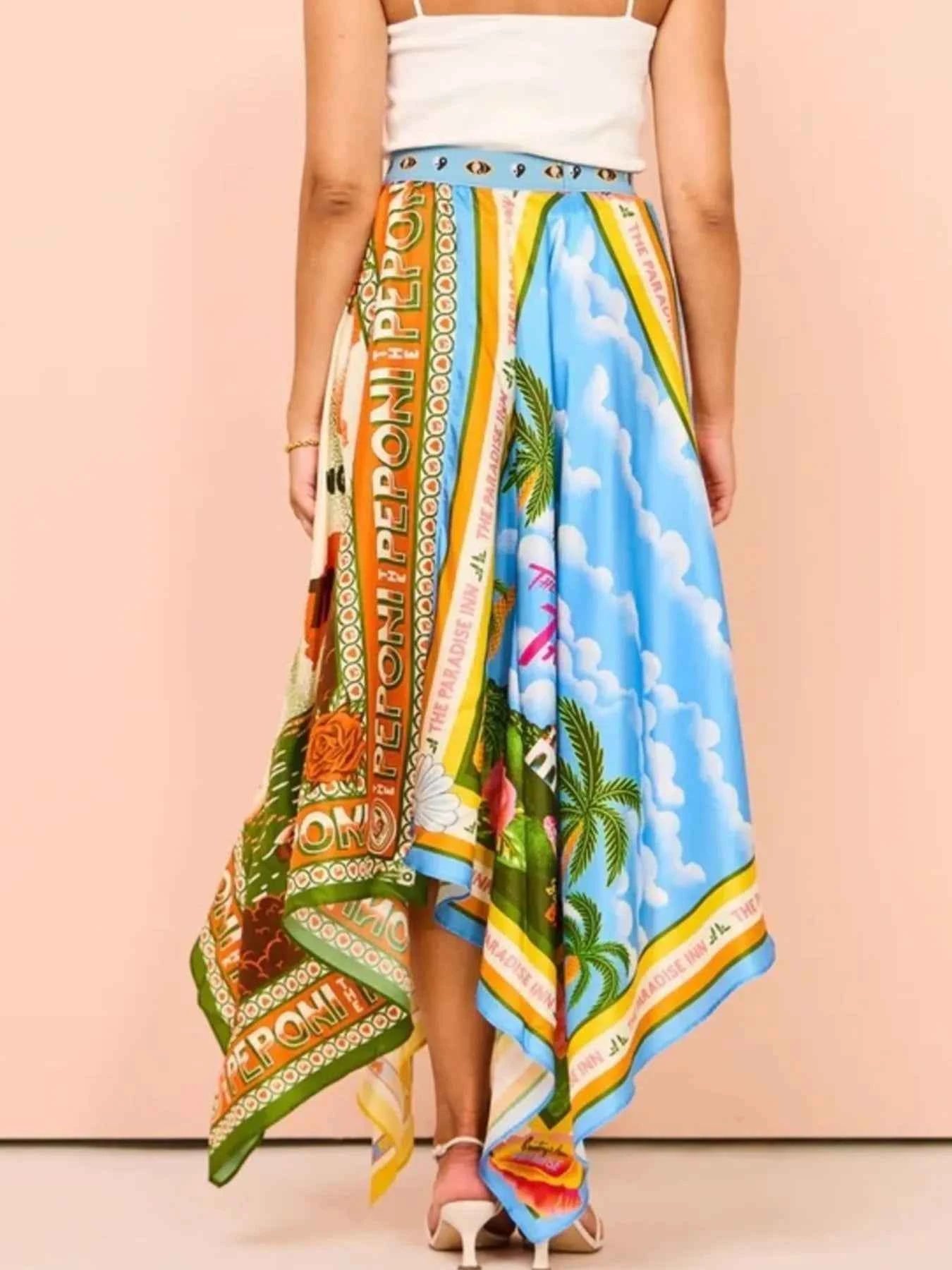 Printed Asymmetrical Hem Maxi Skirt e1b73af8-7e34-4eb3-a2bf-8776a3bb7263-Max-Origin