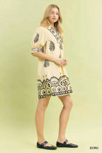Umgee Paisley Mandala Print Babydoll Dress e1be473f-d951-4f1c-9f0c-7cd7aafb3f1b-Max-Origin