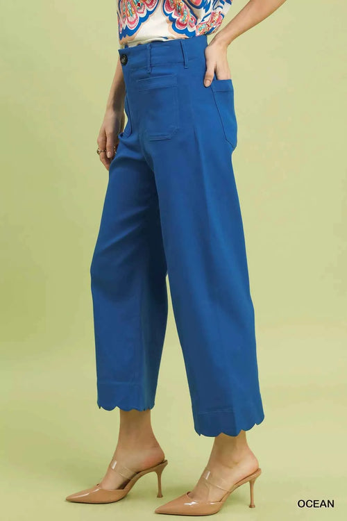 Umgee Scallop Hem Wide Leg Pants e1d6c2f0-4b0b-41cf-b30c-a9da96c4f3fe-Max-Origin