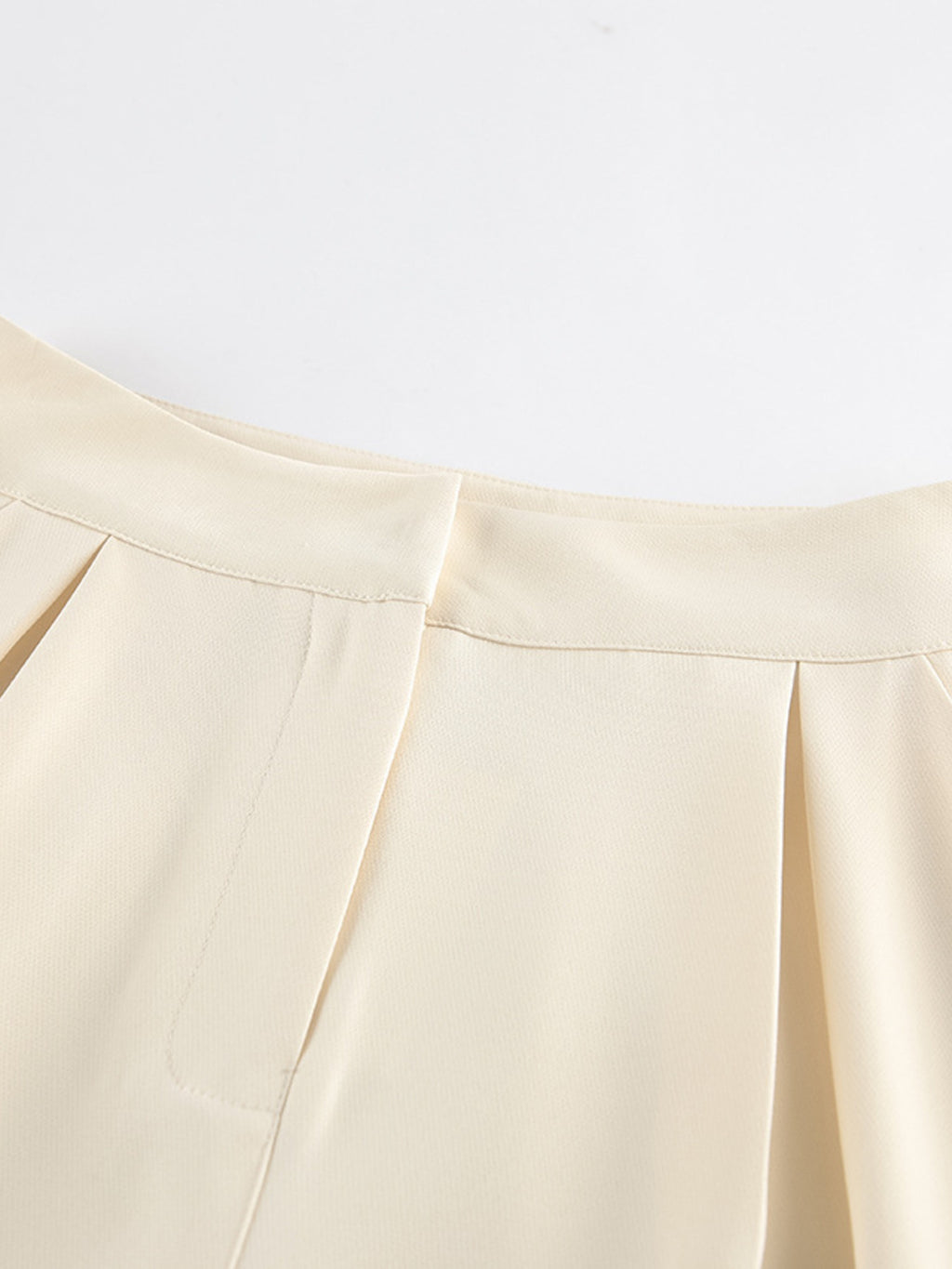 One Button Blazer & Wide Leg Pants Set e2269786f3534f62981d92436e4f04ec-Max