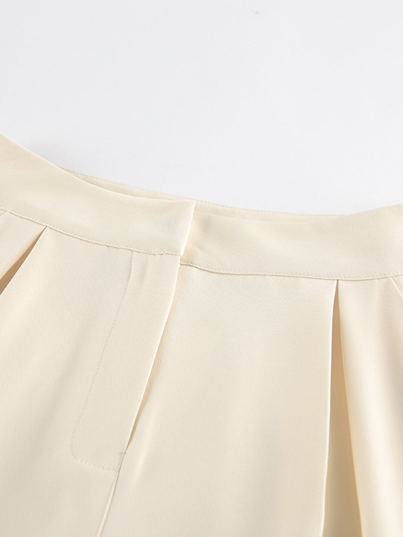 One Button Blazer & Wide Leg Pants Set e2269786f3534f62981d92436e4f04ec-Max