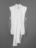 Polka Dot High Neck Tank e24579edafc2413ab476db5569093953-Max