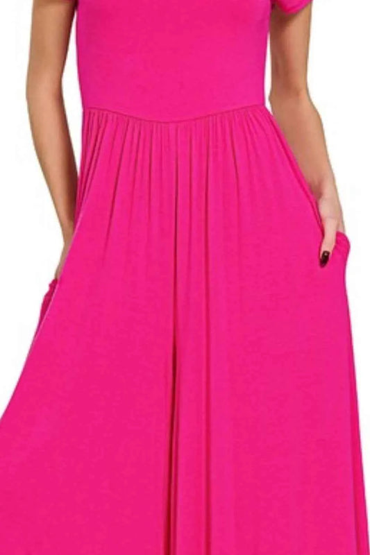 Double Layered Short Sleeve Jumpsuits e2691ff1-56f1-4403-b69a-258a086d7d83-Max-Origin