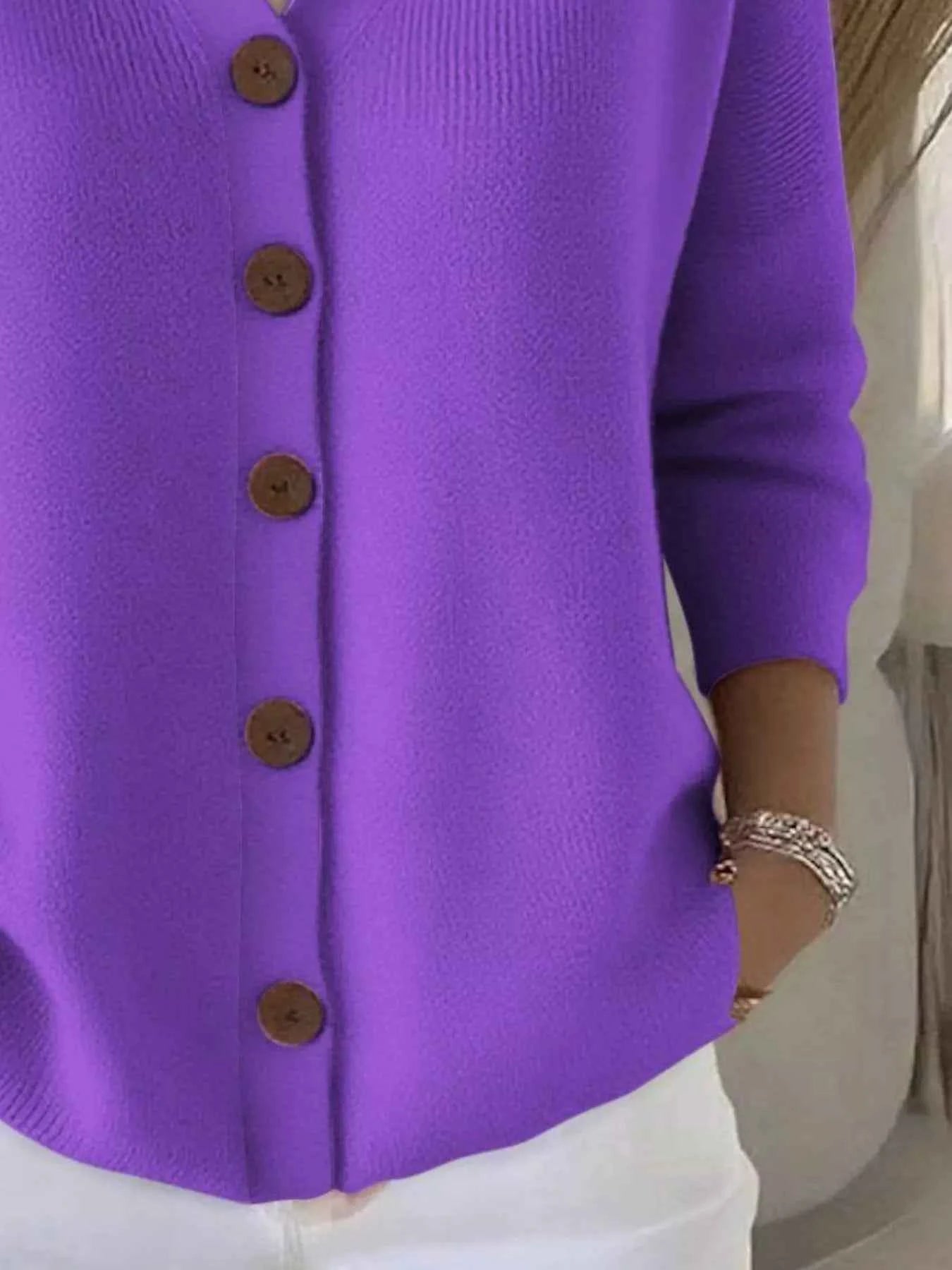 Full Size Hooded Button-Down Knit Cardigan Plus Size e2b1f714-7eb3-42fe-b7c4-18773d5be453-Max-Origin