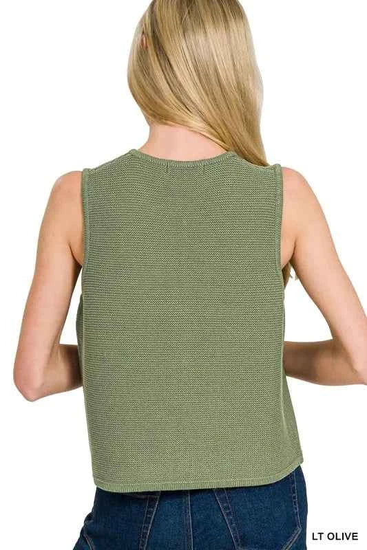 Zenana Tie Front Sweater Vest e356ba7edf9047da8aa8e9f30eefdc3b-Max-Origin