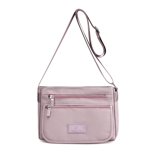 Foreign Trade Women's Bags 2026 New Trendy Shoulder Bag Waterproof Nylon Bag Multi-Layer Crossbody Bag Korean Style Versatile Backpack e386001c-2e15-4440-b4a2-1be6ac1313b3