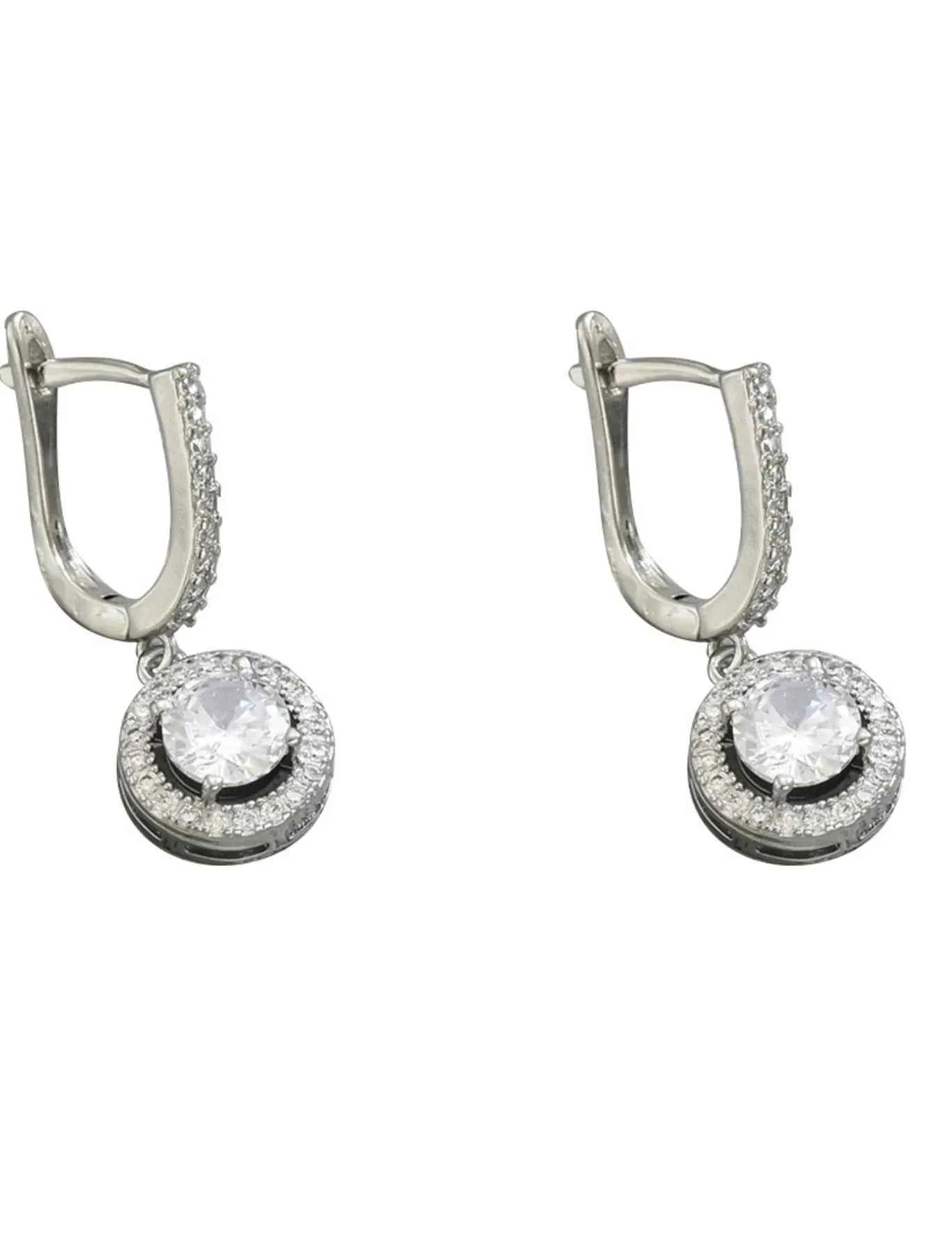 Stainless Steel Zircon Drop Earrings e3bd0349-a63f-4920-8a2c-1a29c86ceb38-Max-Origin